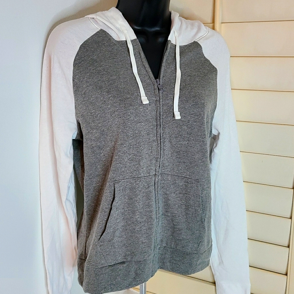 VS Pink 5th & Ocean Zip Up Hoodie Size Small